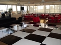 Black and White Checkered Dance Floor Rental