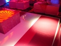 Hot Pink and White Dance Floor Rental