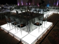 Illuminated Table Square Rental