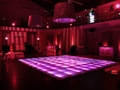 LED Lit Dance Floor Rental in Hot Pink